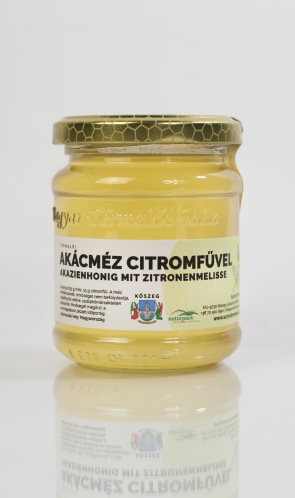 Akácméz citromfűvel